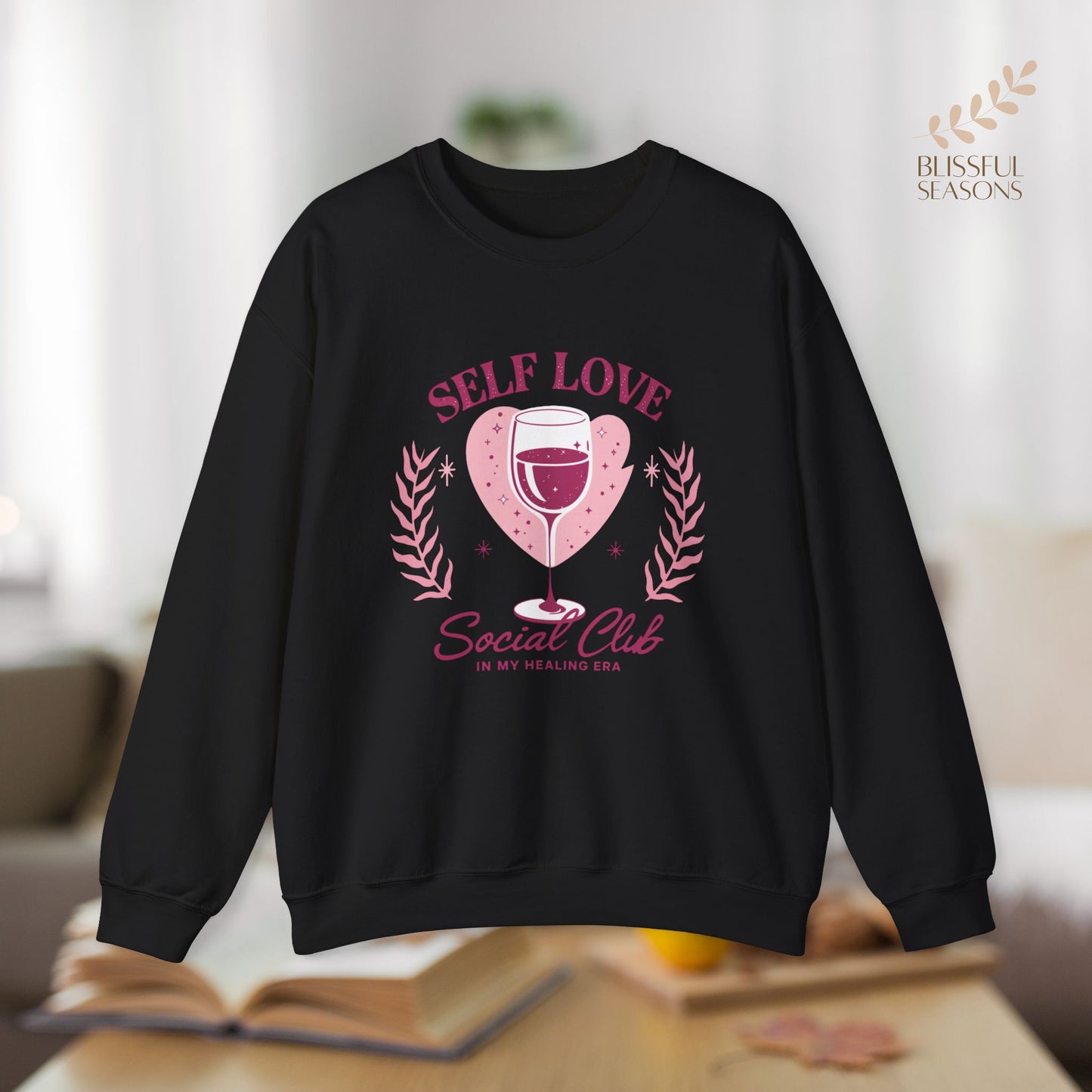 Self Love Social Club Longsleeve Sweatshirt Gift for Best Friends, Co Worker, BFF, Girlfriend, Wife