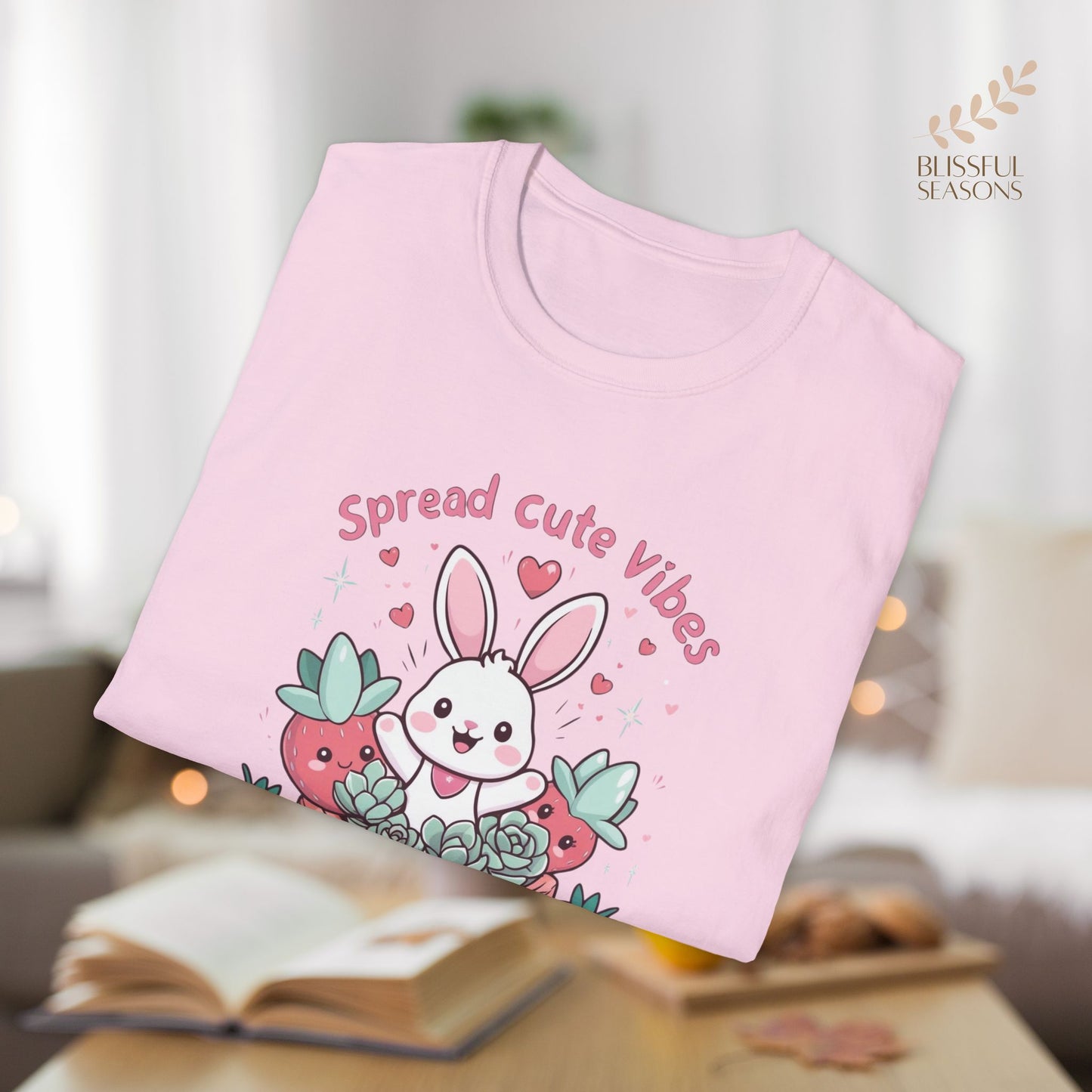 Spread Cute Vibes Unisex Softstyle T-Shirt