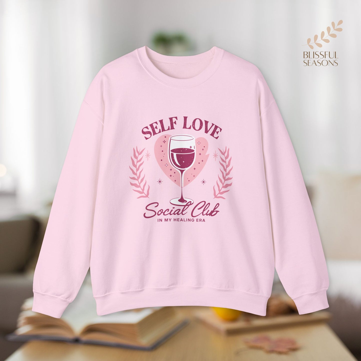 Self Love Social Club Longsleeve Sweatshirt Gift for Best Friends, Co Worker, BFF, Girlfriend, Wife