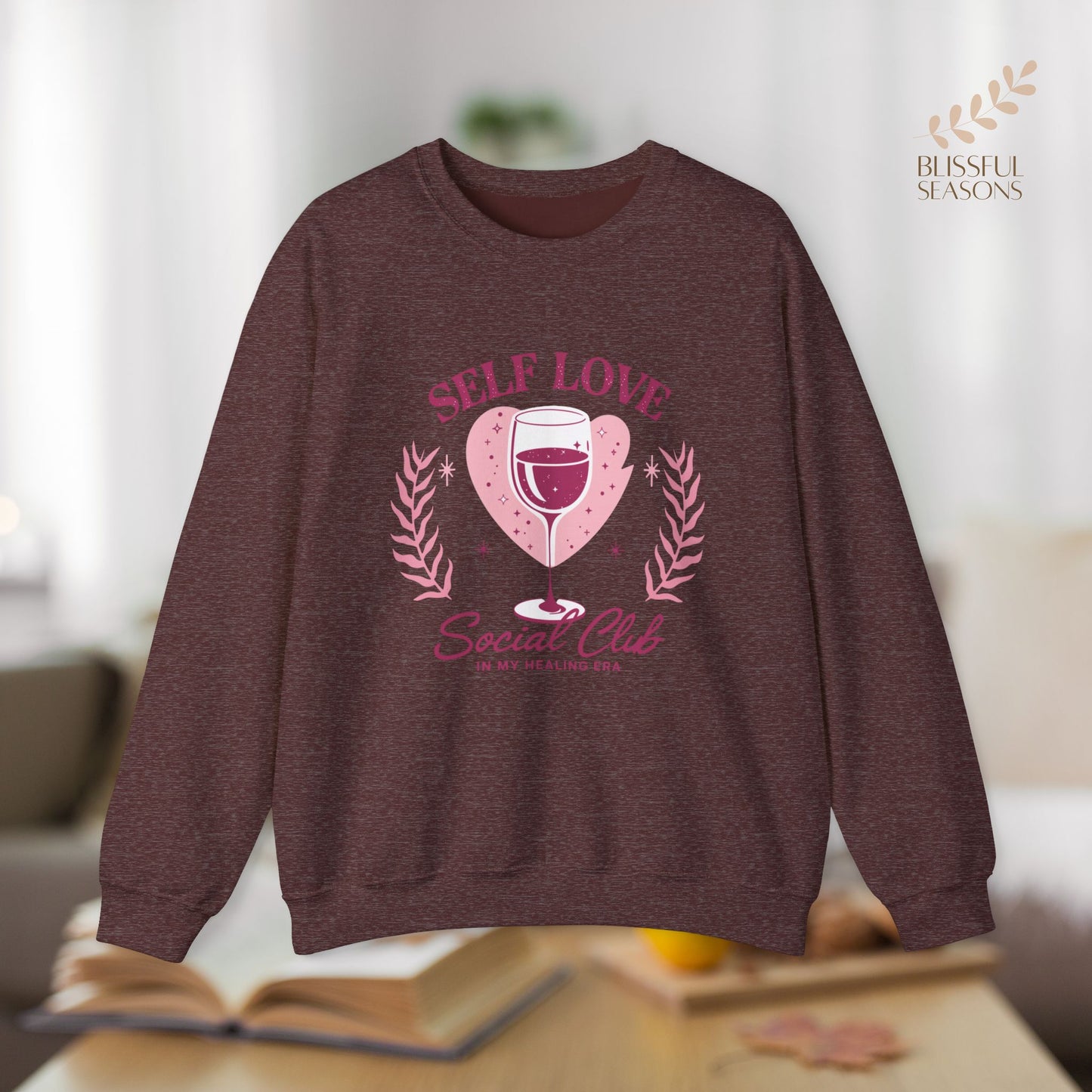 Self Love Social Club Longsleeve Sweatshirt Gift for Best Friends, Co Worker, BFF, Girlfriend, Wife
