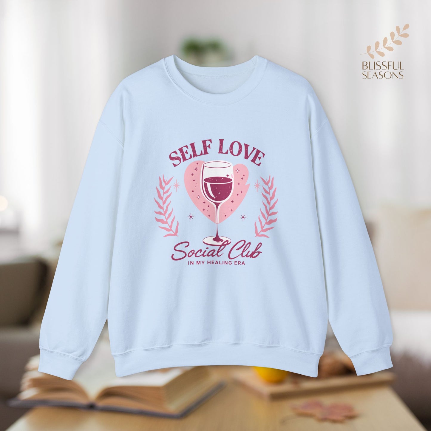 Self Love Social Club Longsleeve Sweatshirt Gift for Best Friends, Co Worker, BFF, Girlfriend, Wife
