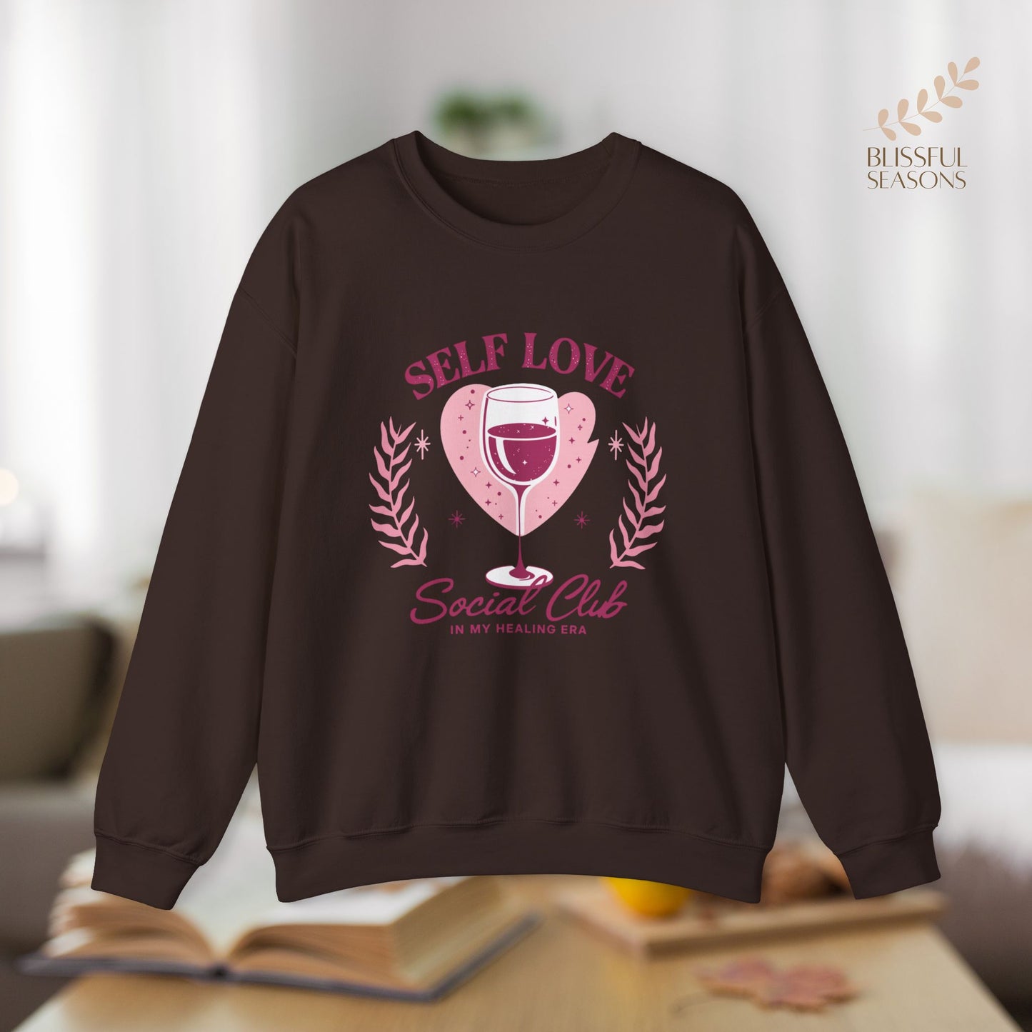 Self Love Social Club Longsleeve Sweatshirt Gift for Best Friends, Co Worker, BFF, Girlfriend, Wife