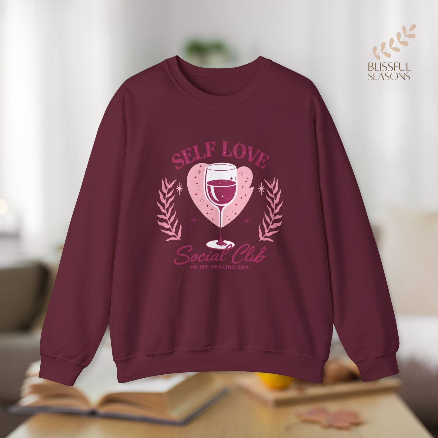 Self Love Social Club Longsleeve Sweatshirt Gift for Best Friends, Co Worker, BFF, Girlfriend, Wife