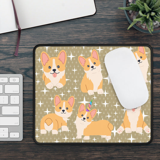 Corgi Mouse Pad is the perfect gift for Corgi lovers bright and intense colors smooth surface, and anti-slip rubber base