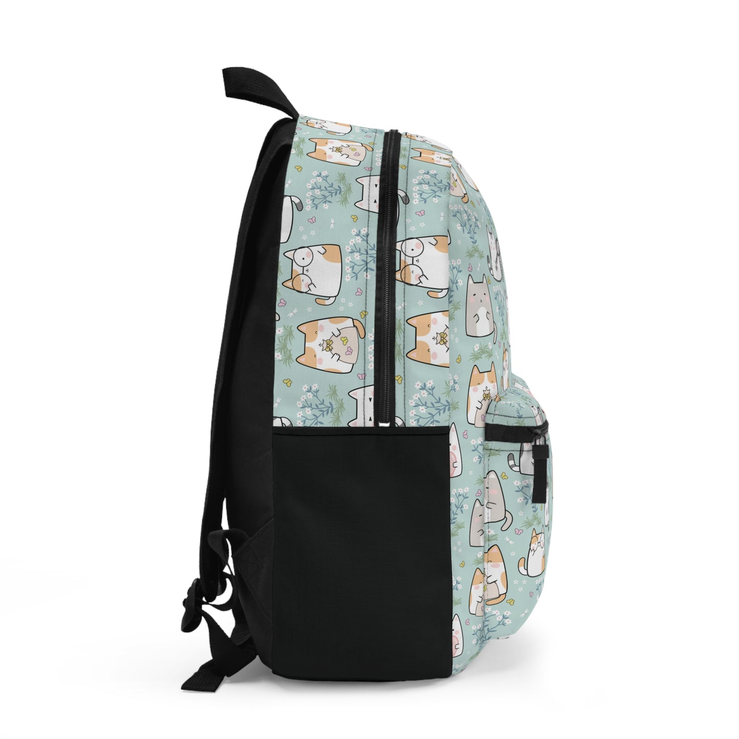 Kawaii Cat Lovers Backpack for School With Tablet Compartment inside Waterproof Padded back Gift for Kitty Lovers Cute Cat backpack