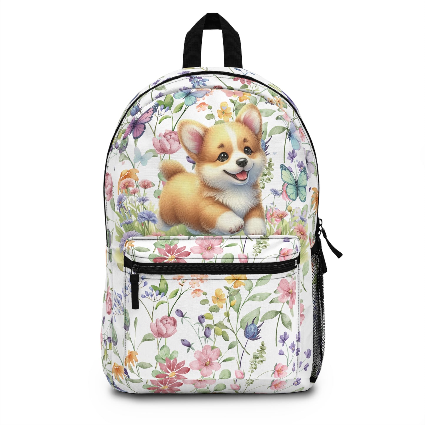 Backpack Corgi Lovers Tablet Compartment Waterproof Padded School Gift