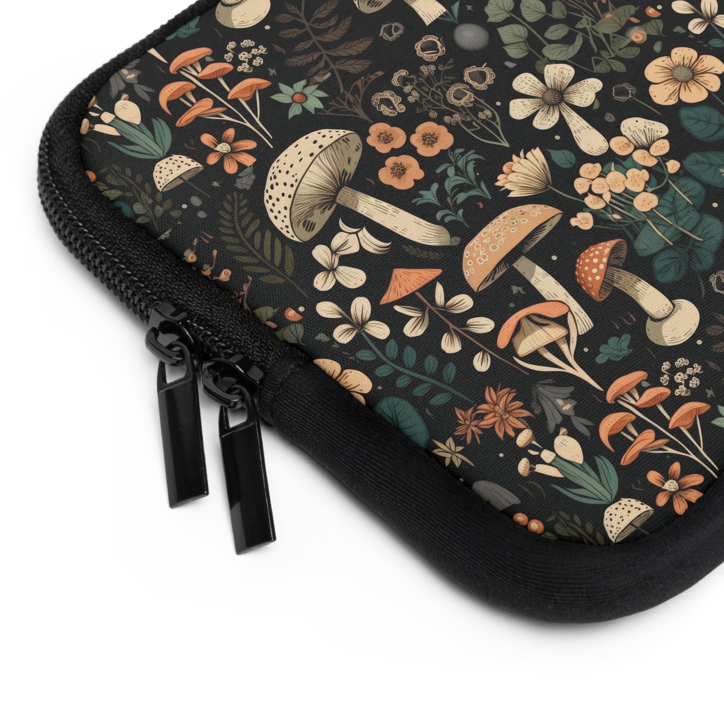 Mushroom Laptop Sleeve - Kawaii Tablet Protector Bag