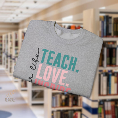 Teacher Appreciation Crewneck Sweatshirt - Unisex Heavy Blend™