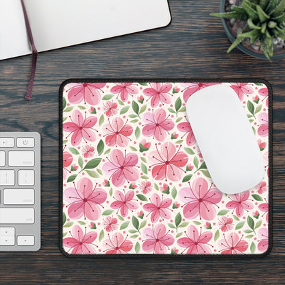 Sakura Mouse Pad Cherry Blossom Blossom Desk Pad, Pink Mouse Pad