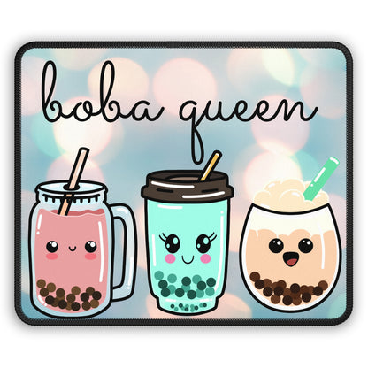 Boba Queen Mouse Pad is a cute and kawaii gift perfect for any boba tea lover Gift for daughter sister niece BFF coworker