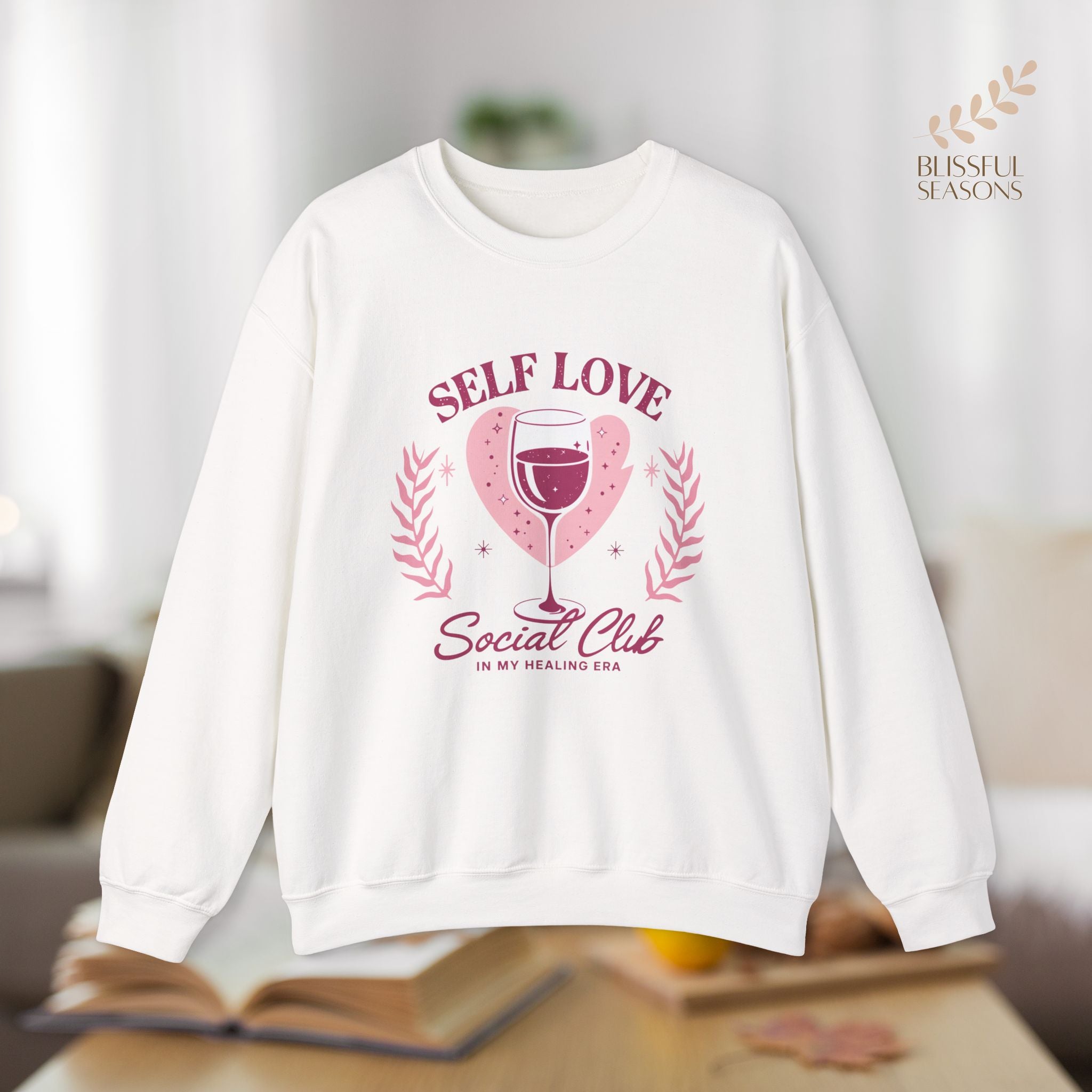 Self Love Social Club Longsleeve Sweatshirt Gift for Best Friends, Co Worker, BFF, Girlfriend, Wife