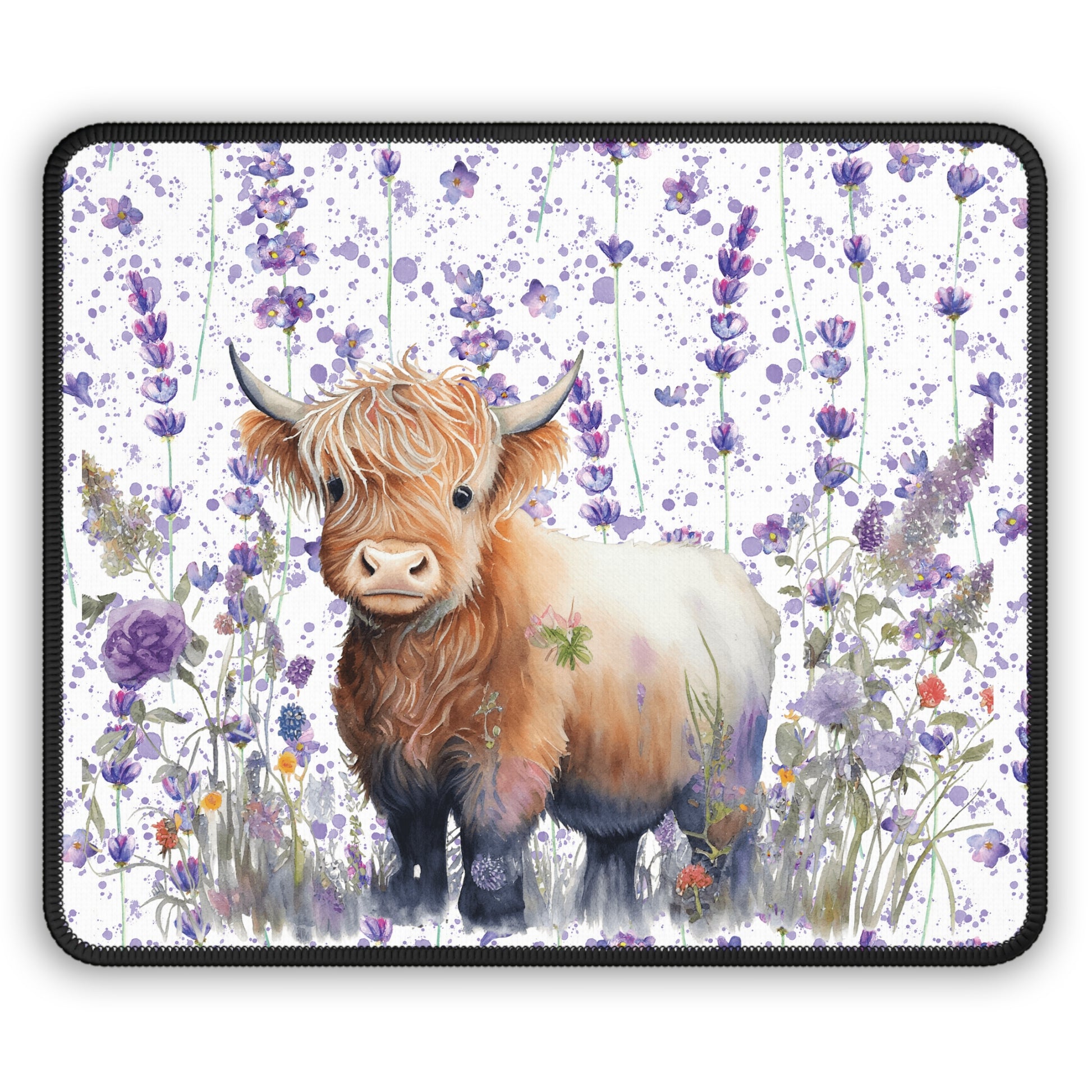 Highland Cow Mouse Pad - Gift for Cow Lovers - Cute Gift Ideas