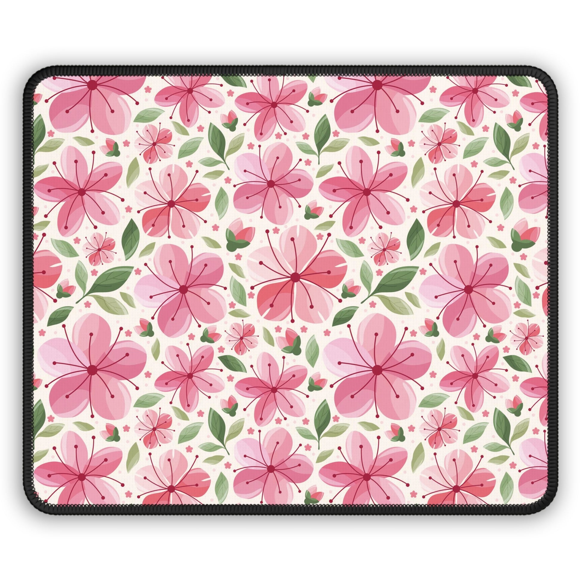 Sakura Mouse Pad Cherry Blossom Blossom Desk Pad, Pink Mouse Pad