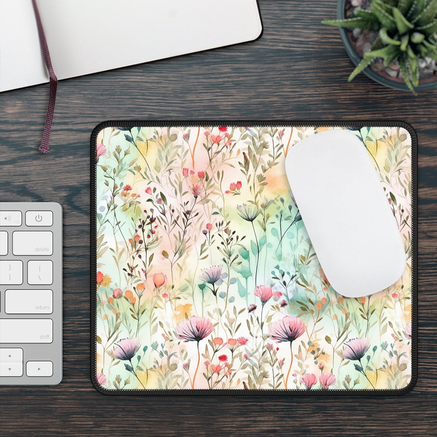 Wildflower Mousepad Cute Mouse Pad