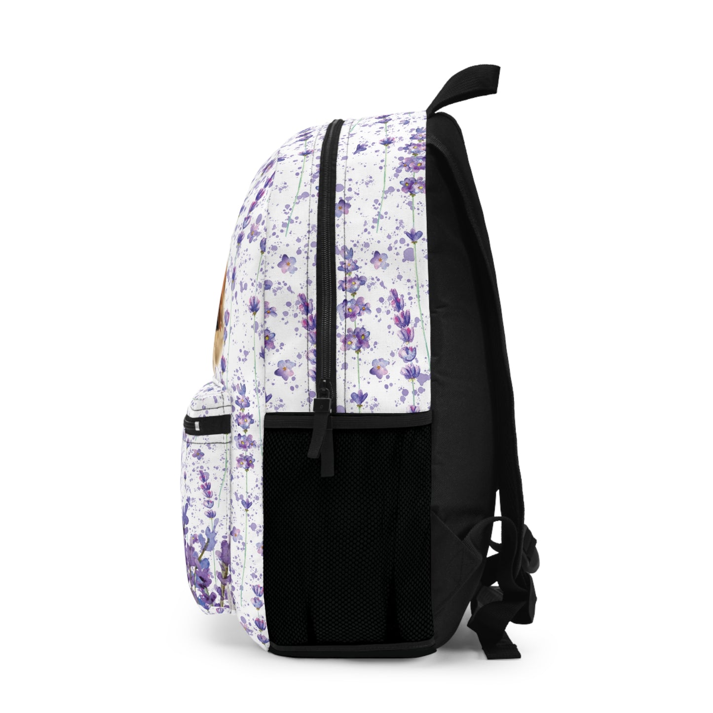 Equestrian Backpack Horse Lovers Backpack for School With Tablet Compartment inside Waterproof Padded back Gift for Lavender Lovers,