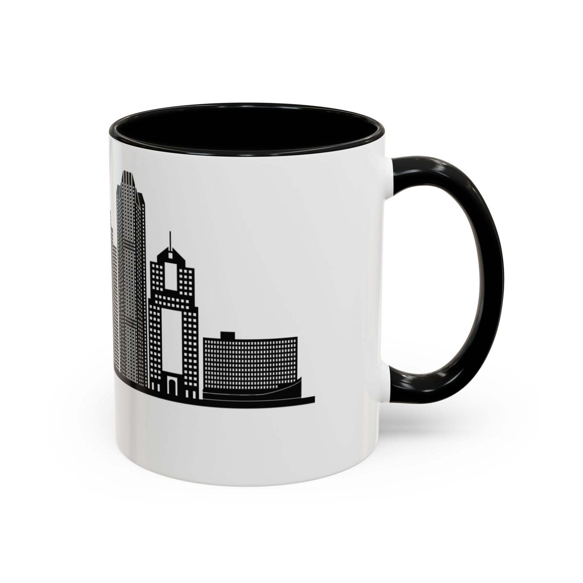 City COFFEE Mug, Black and White COFFEE MUG Pittsburgh Trendy Coffee Mug Minimalist Coffee Mug Skyline Mug, Cool Coffee Mug