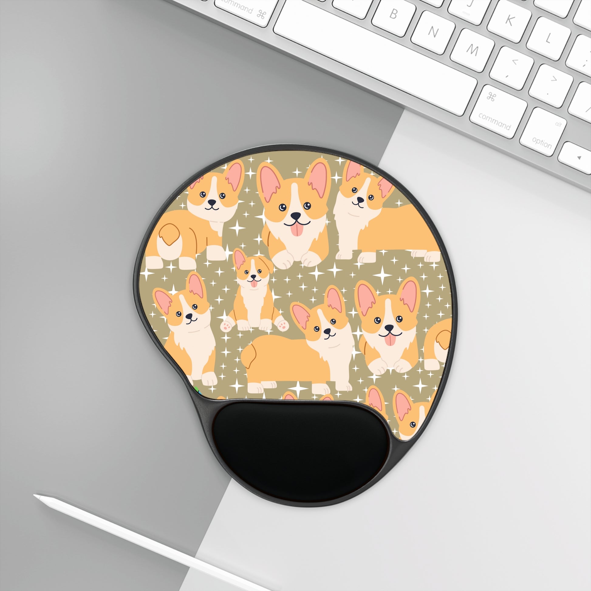 Wrist Rest Mousepad Corgi Gift, Corgi Lover Gift Animal Mousepad Cute Wrist Rest Mousepad Gift for Her Sister Niece Dog Lover Gift