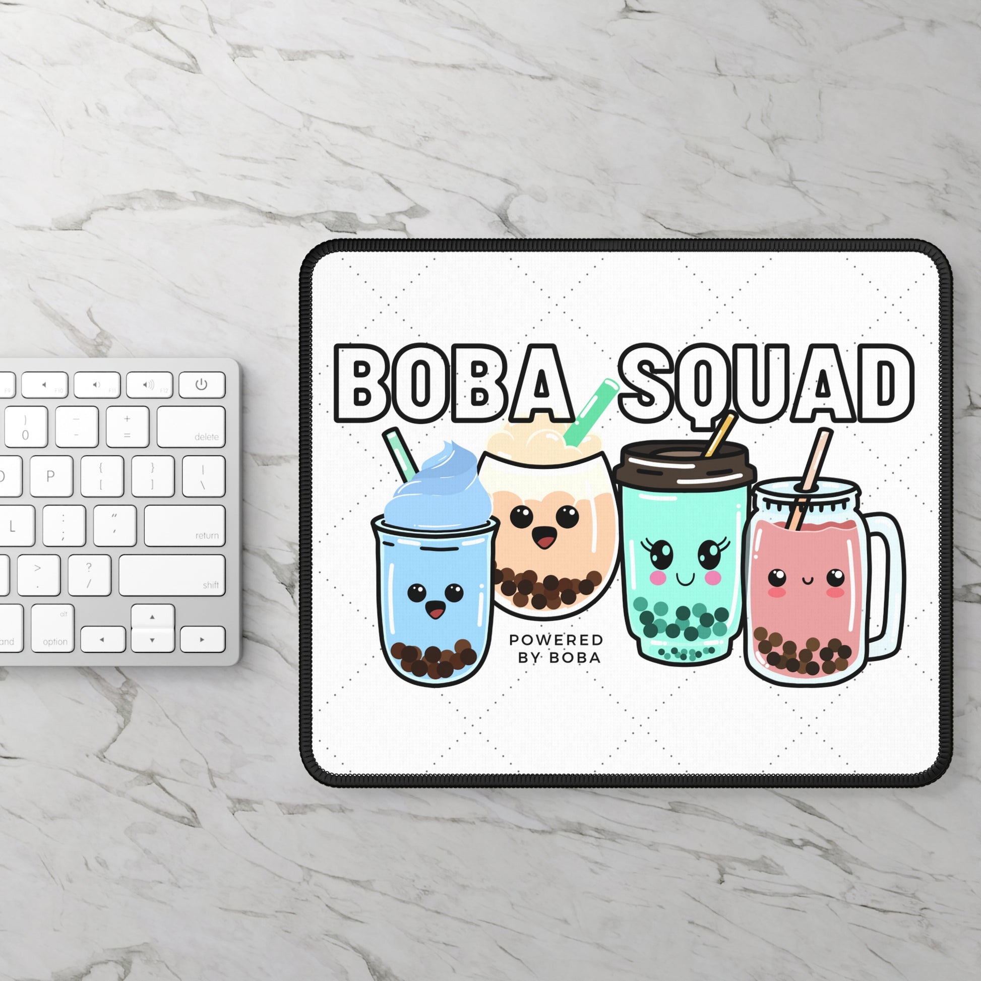 Kawaii Boba Mousepad