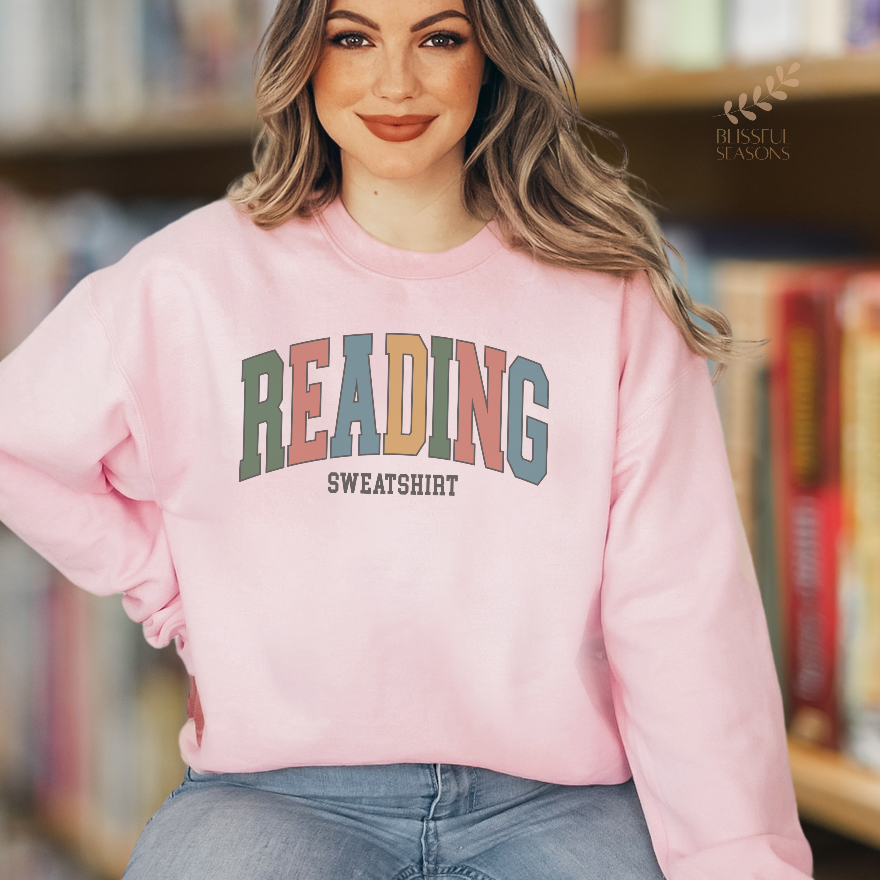 This Reading Sweatshirt is perfect for book-loving moms, daughters, niece, Introverts Gift Idea